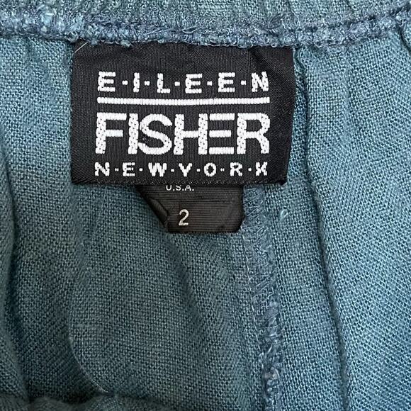 VTG 80’s Eileen Fisher Linen Blend Set Laganlook Oversized Minimalist Size S/M - Picture 9 of 16